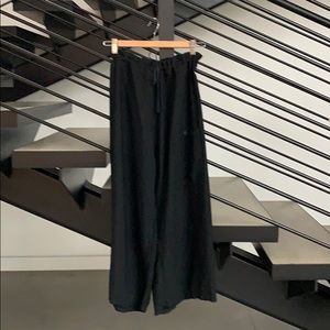 Black Lurdes Burgada cropped pants from Barcelona